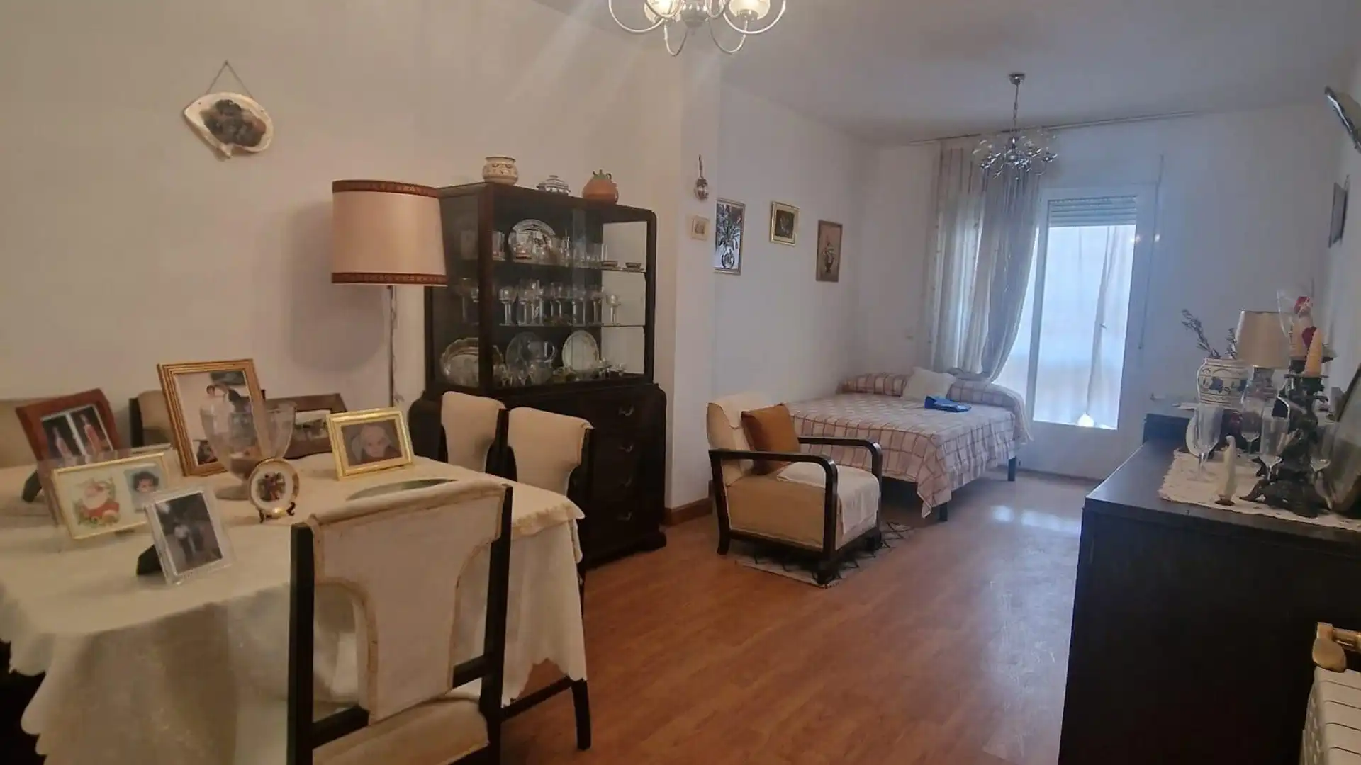 Sala de estar de Piso en venta en Badajoz Capital con Aire acondicionado, Amueblado y Balcón