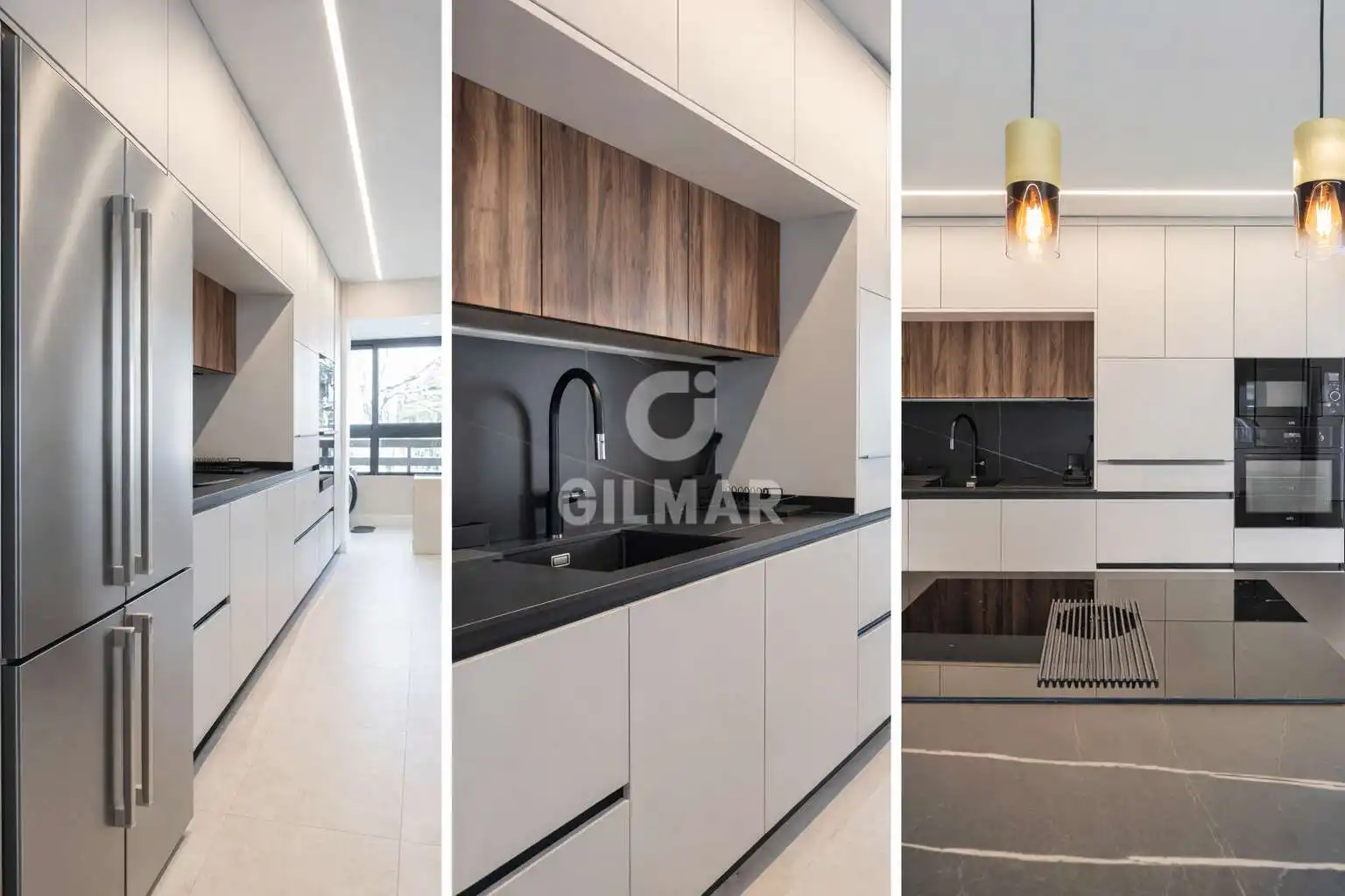 Kitchen of Flat for sale in Madrid  with Heating, Private garden and Swimming Pool