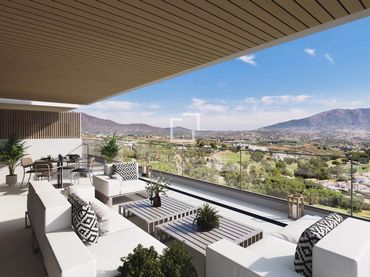 Piso con jardín en venta en Mijas pueblo