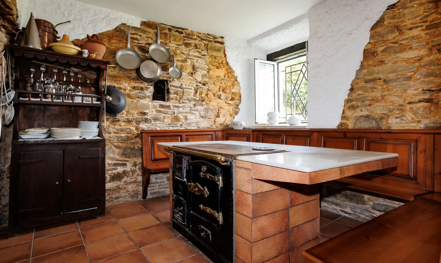 Cocina de Finca rústica en venta en Barreiros con Amueblado