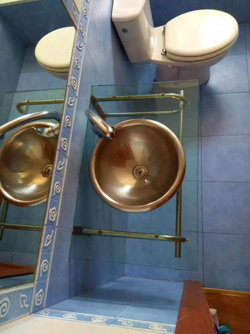 Bathroom of Flat for rent in Murcia  with Air Conditioner, Storage room and Furnished