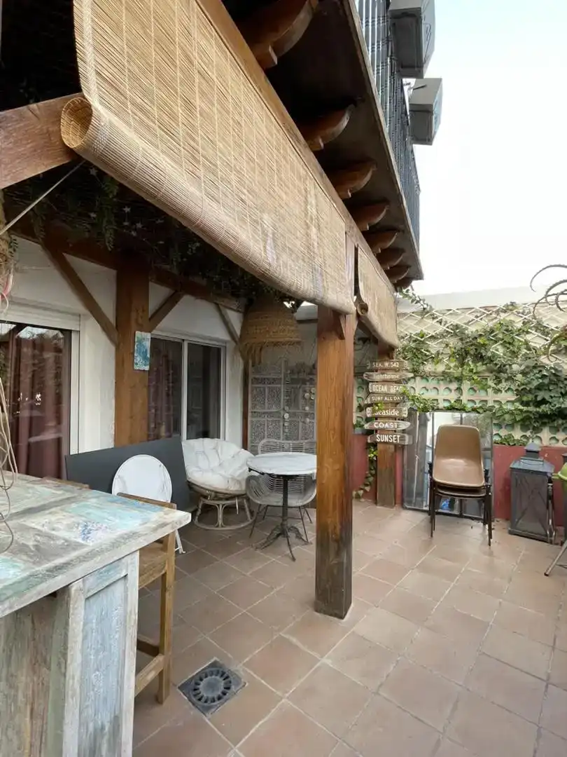 Terrassa de Casa adosada en venda en Altea amb Aire condicionat, Jardí privat i Parquet