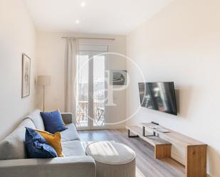 Living room of Flat to rent in  Barcelona Capital  with Air Conditioner, Heating and Balcony