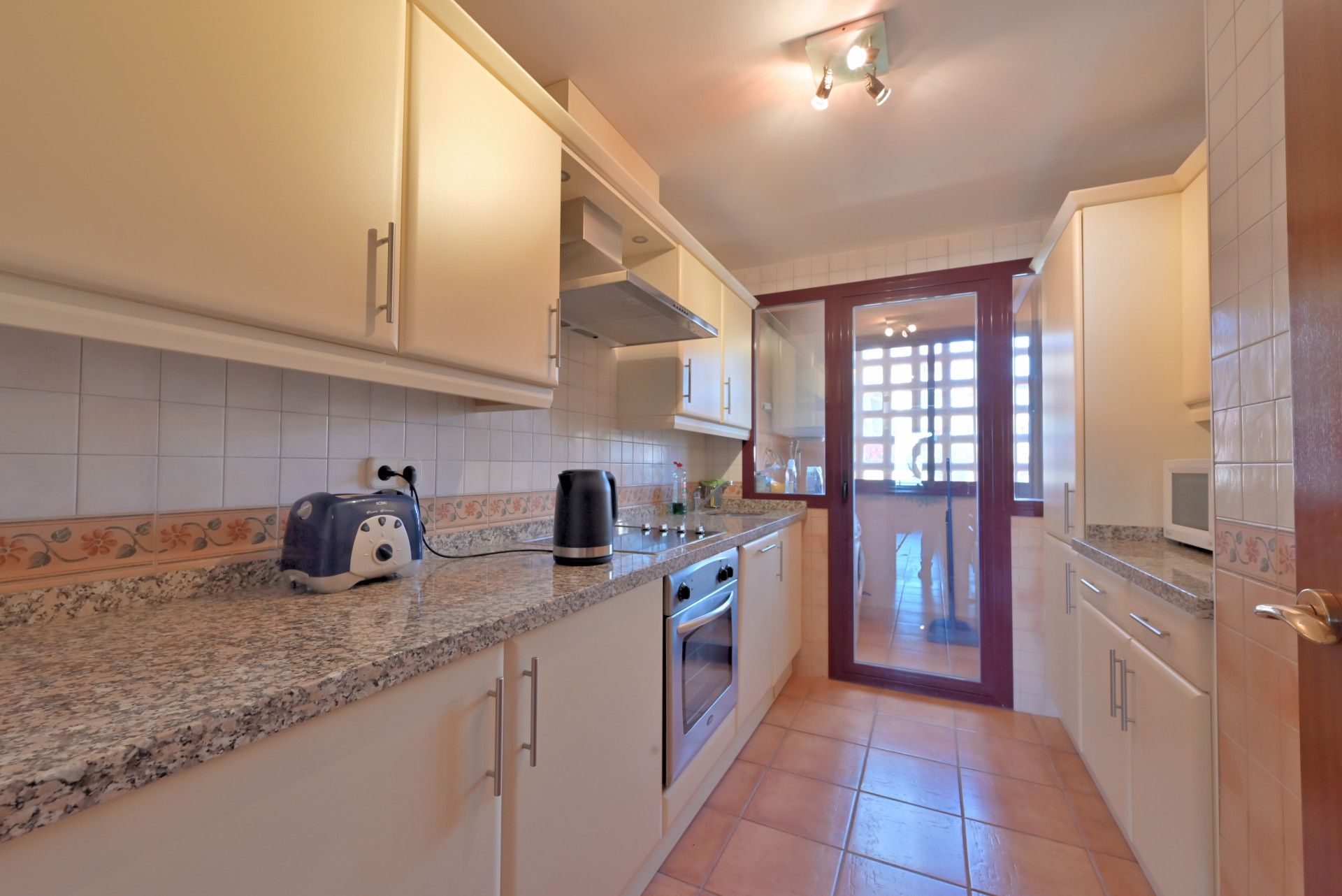 Cocina de Apartamento en venta en Mijas con Aire acondicionado, Terraza y Piscina