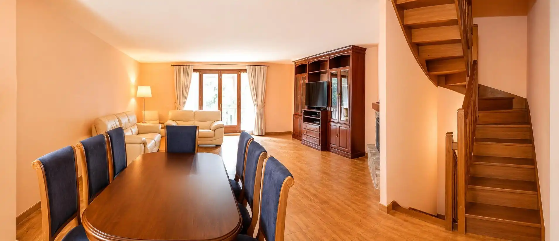 Sala d'estar de Casa adosada en venda en Vielha e Mijaran