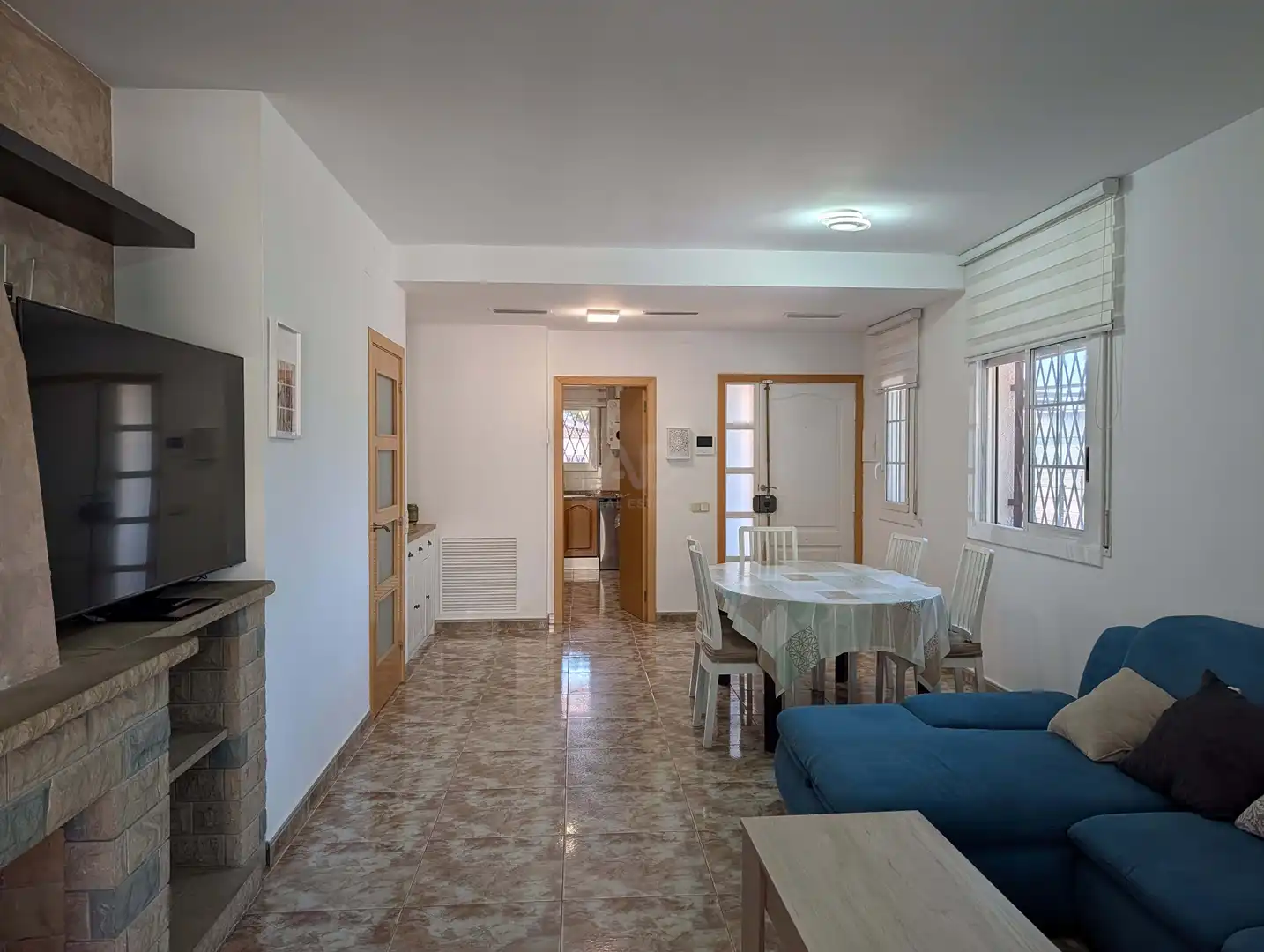 Sala d'estar de Casa o xalet en venda en Cunit amb Aire condicionat, Calefacció i Terrassa