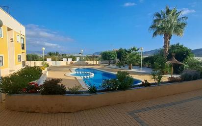 Swimming pool of Apartment for sale in Mazarrón  with Air Conditioner, Heating and Private garden