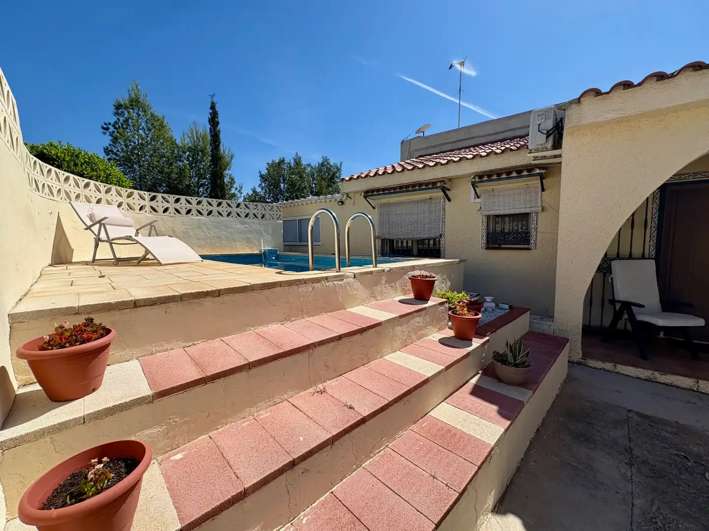 Jardí de Casa o xalet en venda en Cheste amb Aire condicionat, Calefacció i Jardí privat