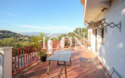 Terrace of House or chalet for sale in Sant Fost de Campsentelles  with Air Conditioner, Heating and Private garden