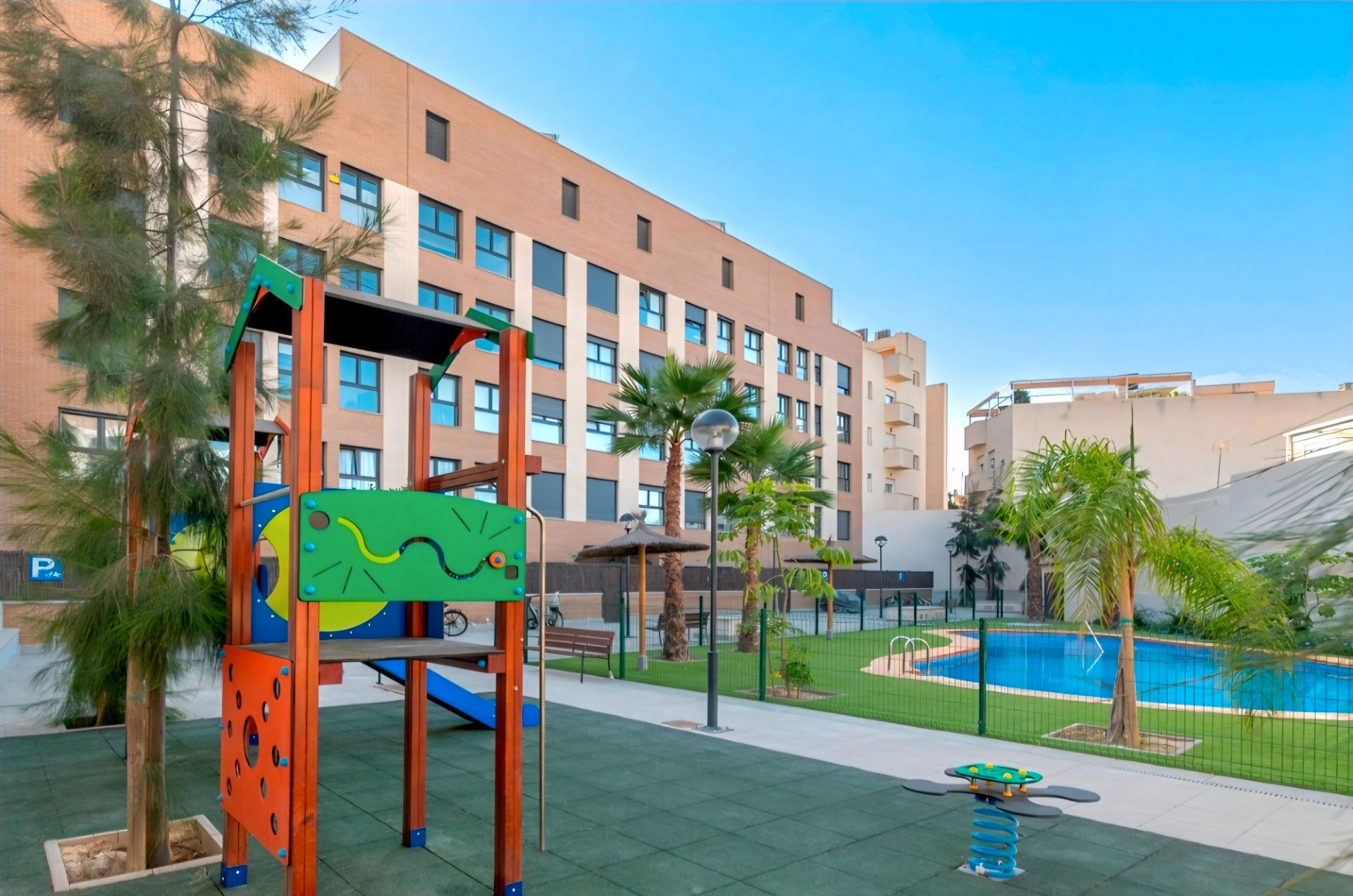 Außenansicht von Wohnung zum verkauf in Sant Joan d'Alacant mit Klimaanlage, Heizung und Abstellraum