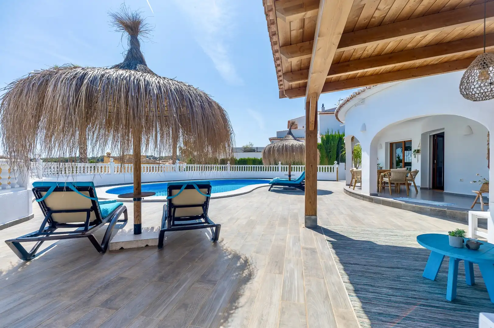 Terrasse von Haus oder Chalet zum Verkauf in Moraira