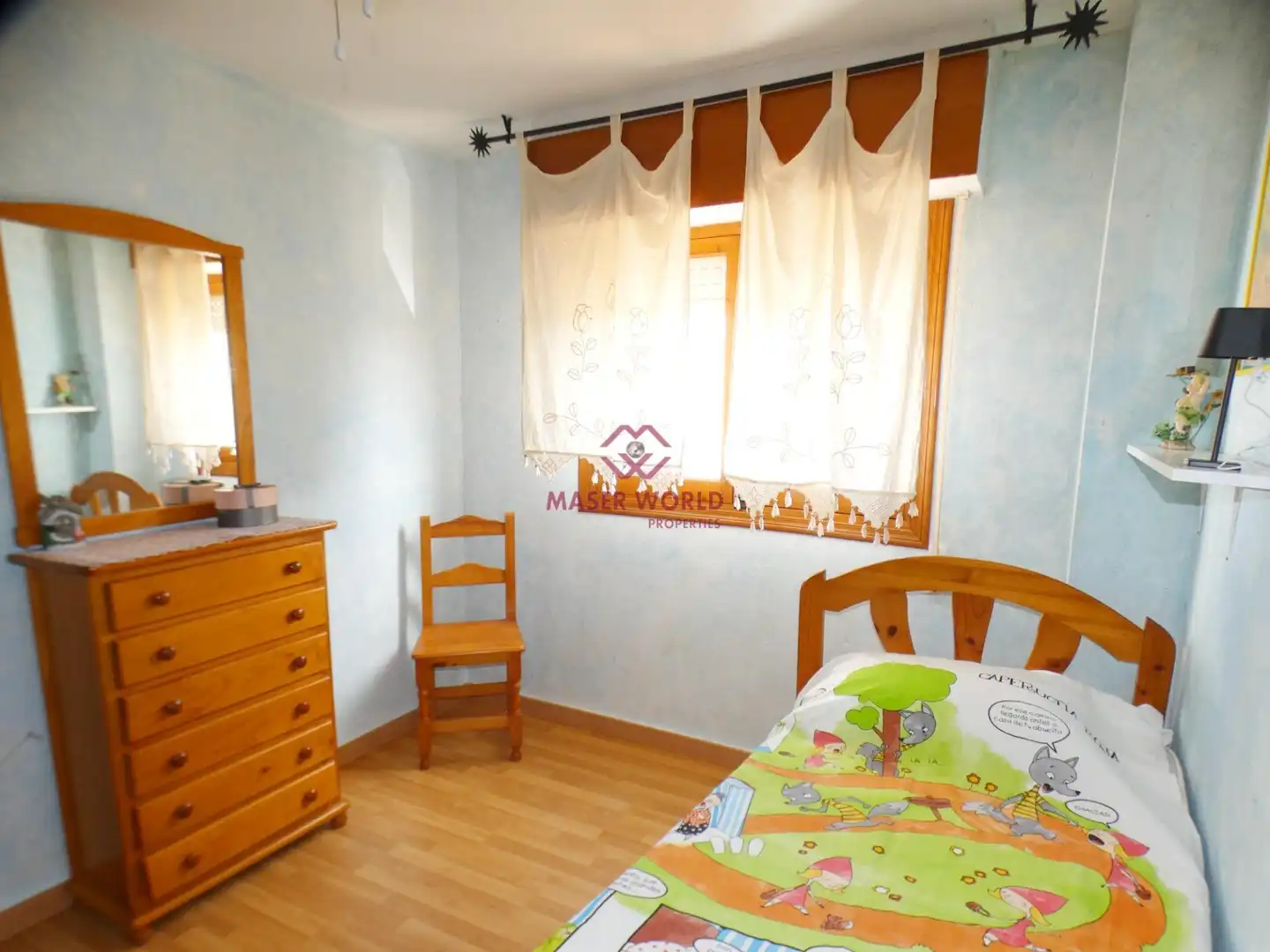 Habitación de Apartamento en venta en Mazarrón con Aire acondicionado, Parquet y Amueblado