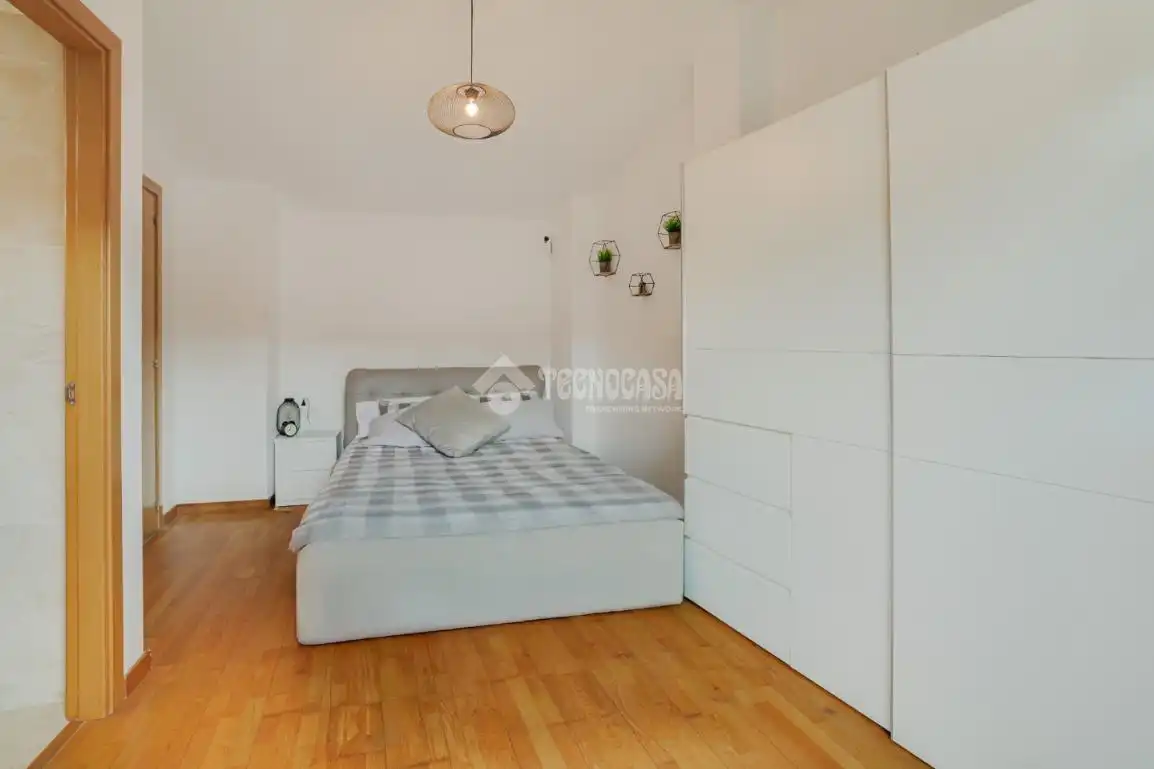Schlafzimmer von Wohnung zum Verkauf in Sant Boi de Llobregat mit Klimaanlage, Heizung und Terrasse