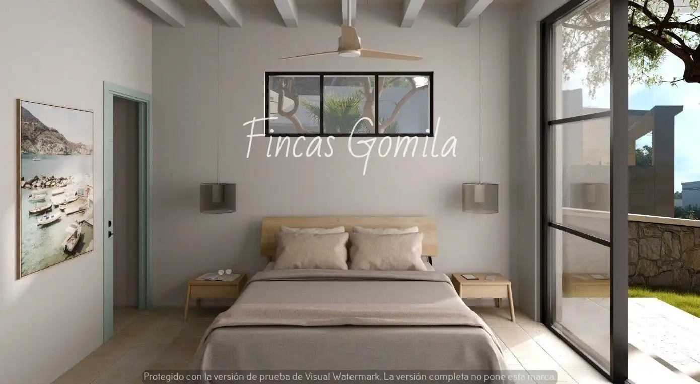 Dormitori de Casa o xalet en venda en Es Mercadal amb Aire condicionat, Jardí privat i Terrassa