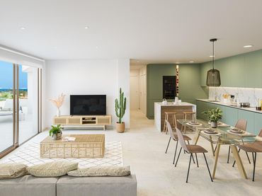 Apartamento con piscina en venta en Las Lomas de Rame - Bahía Bella