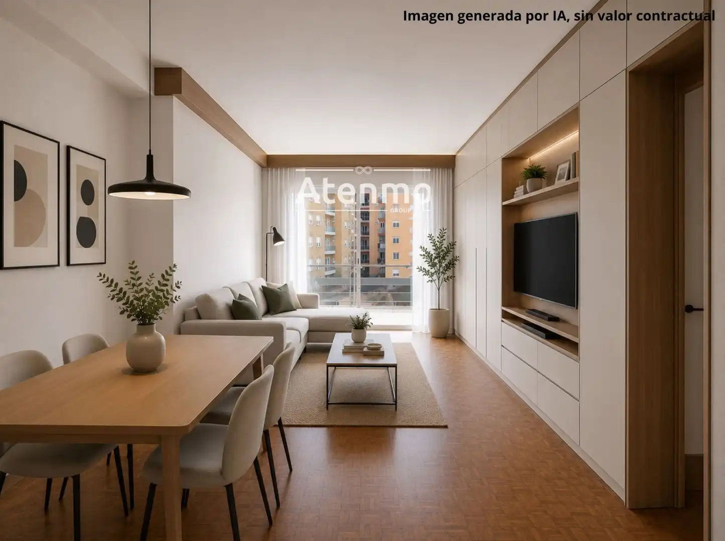 Living room of Flat for sale in Barcelona  with Terrace and Balcony