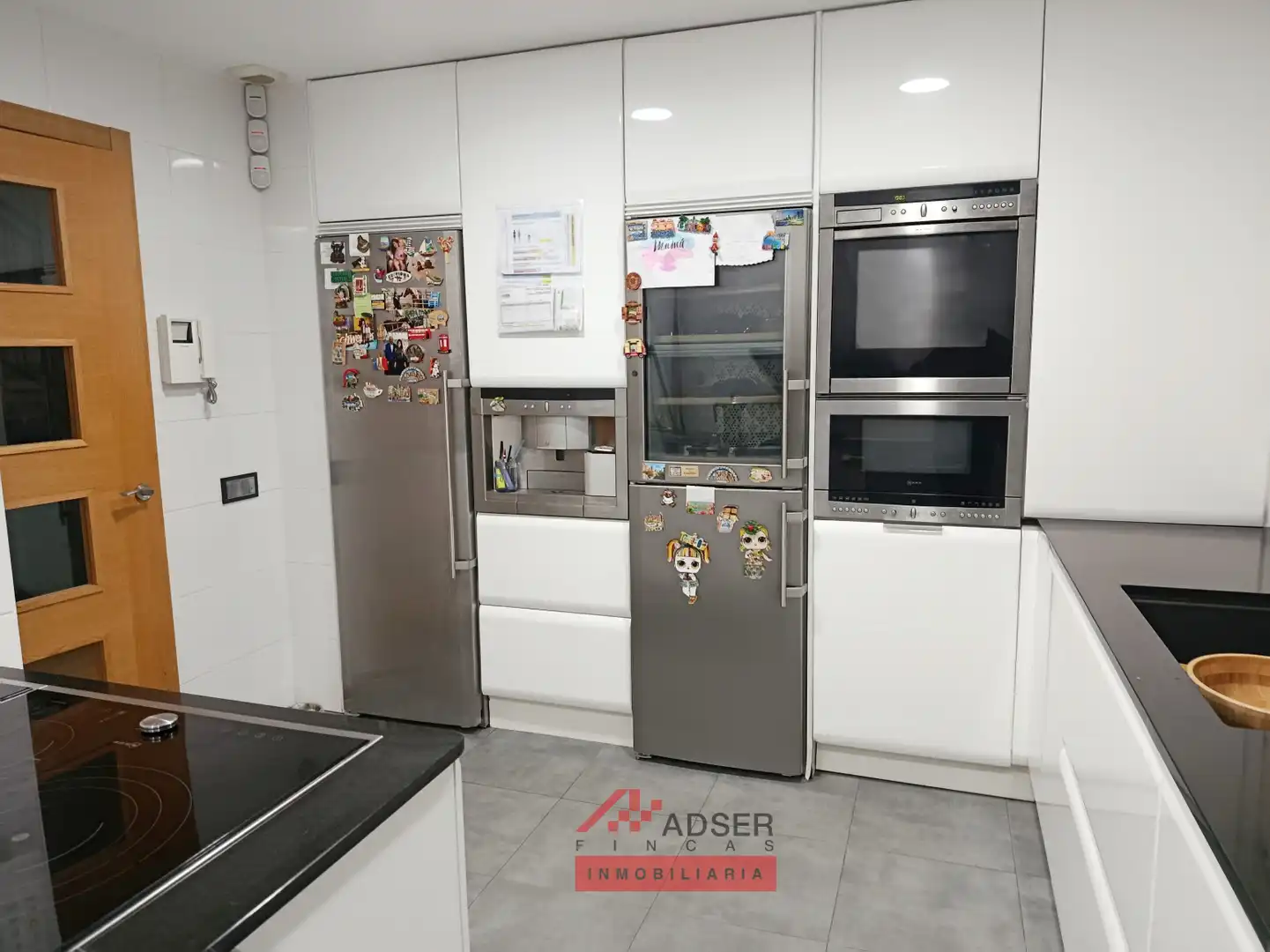 Kitchen of Detached homes for sale in Entrena  with Heating, Parquet flooring and Terrace
