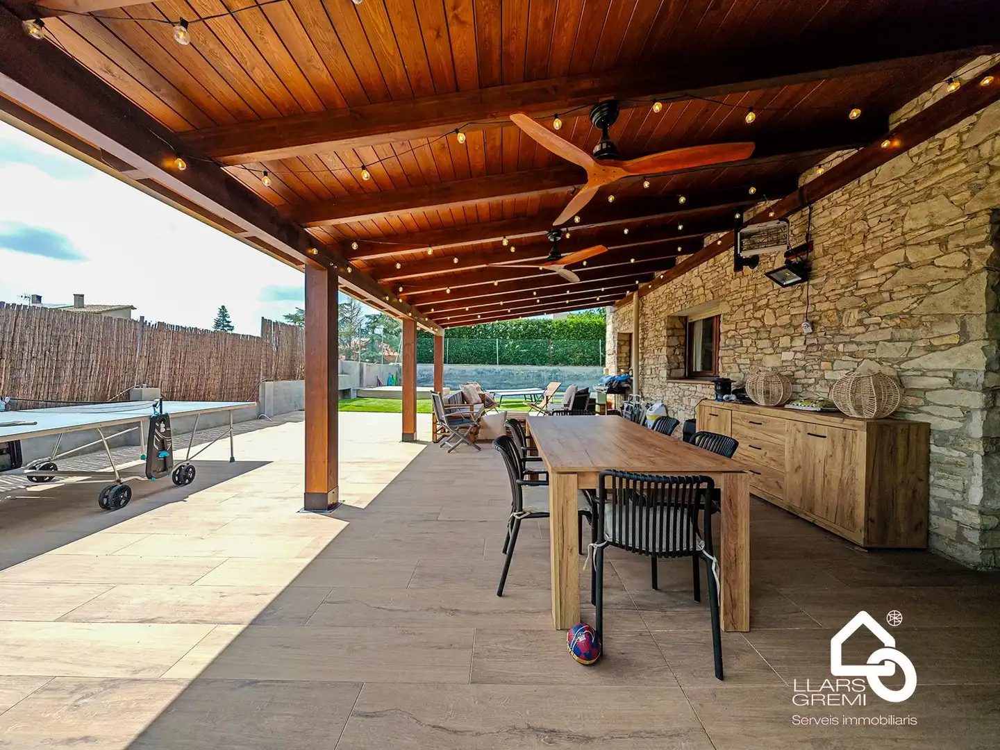 Terraza de Casa o chalet en venta en Igualada con Calefacción, Jardín privado y Terraza
