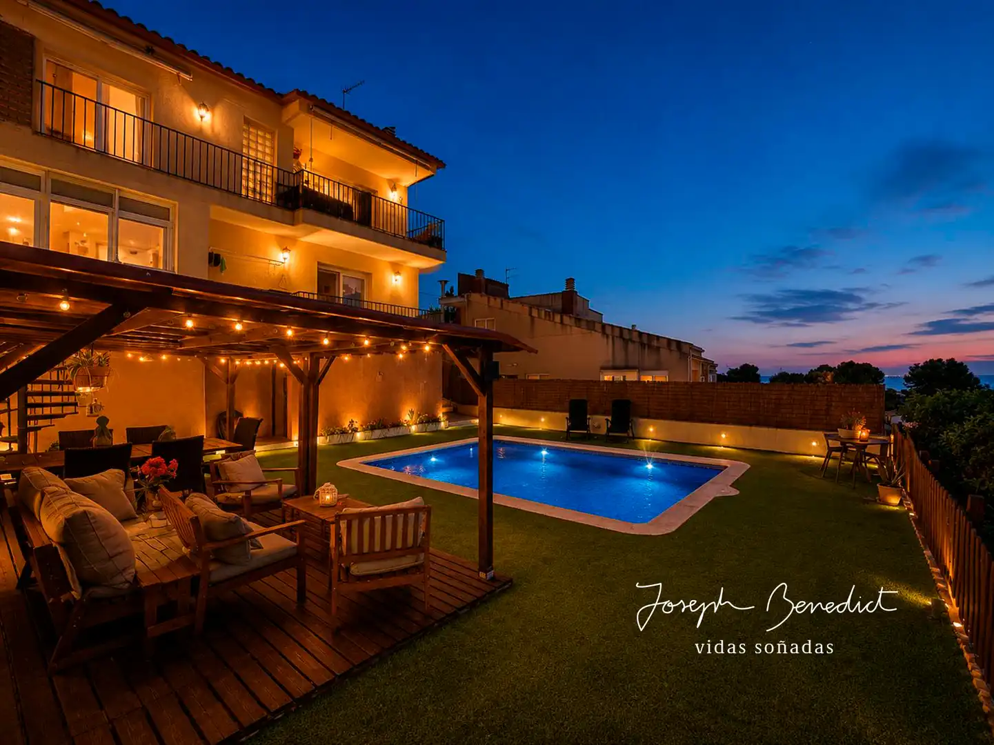 Terrassa de Casa o xalet en venda en Calafell amb Aire condicionat, Calefacció i Jardí privat