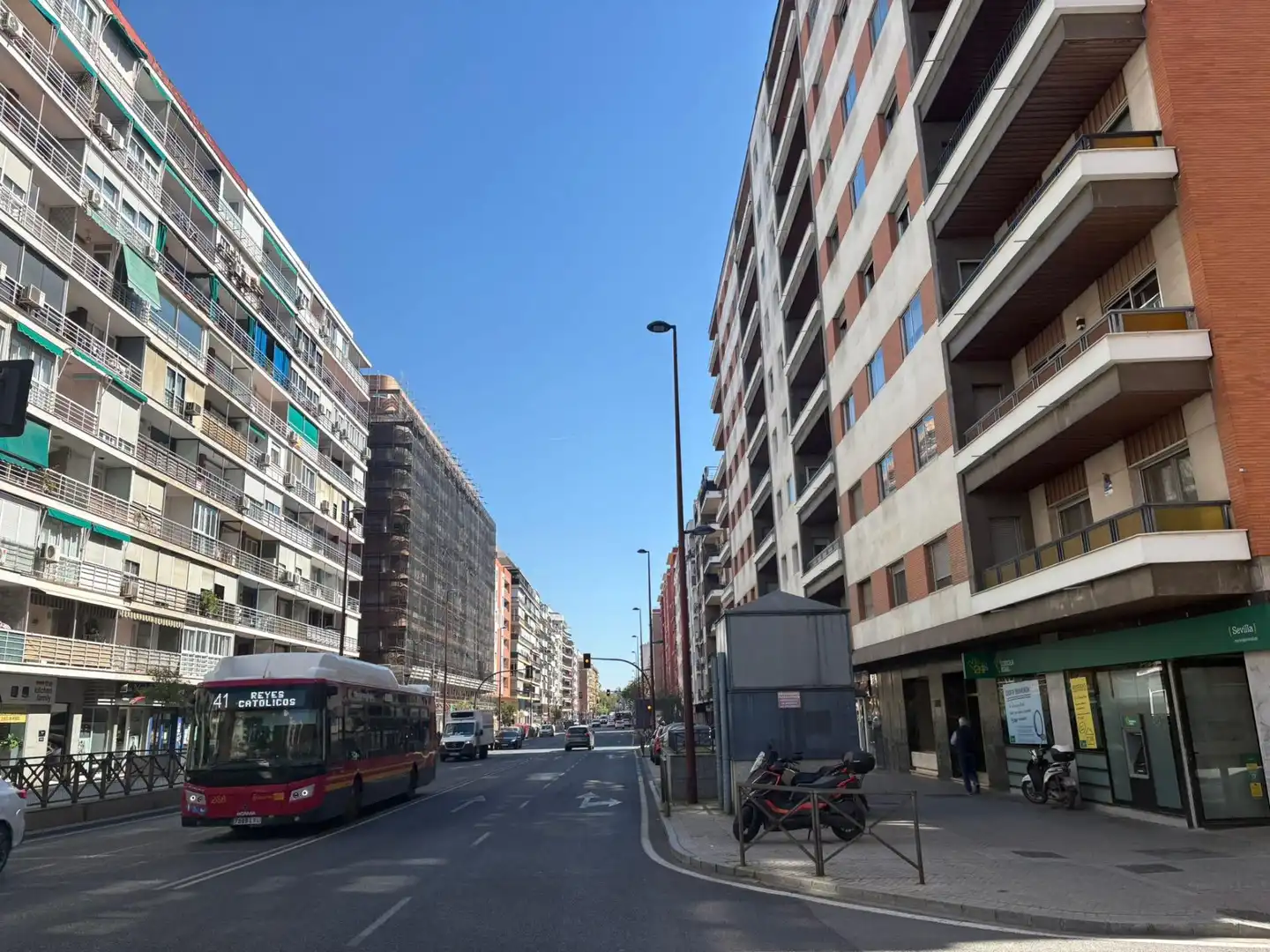 Exterior view of Attic for sale in Sevilla  with Air Conditioner and Terrace