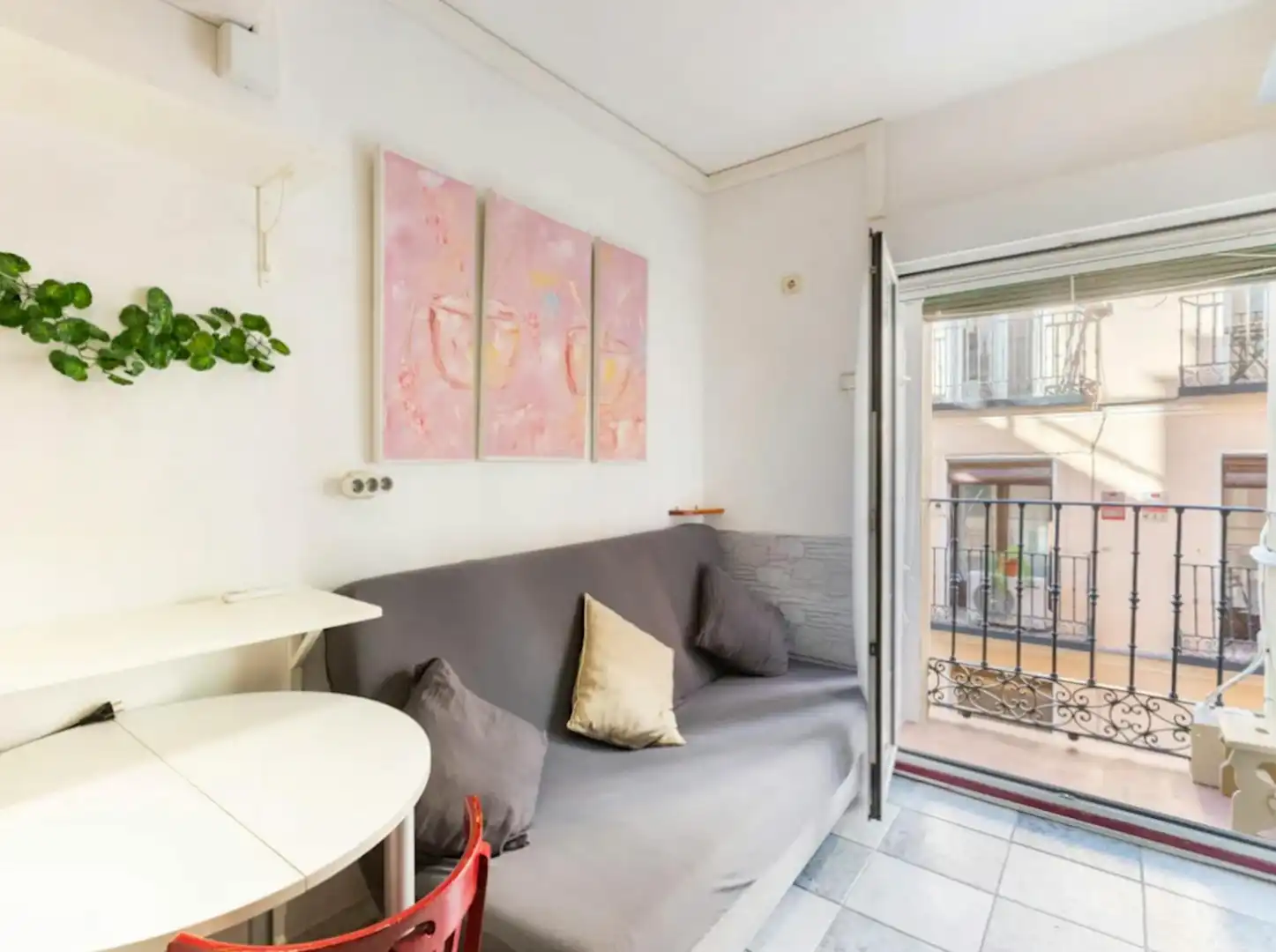 Terrasse von Wohnung zur Miete in Madrid mit Klimaanlage, Heizung und Möbliert