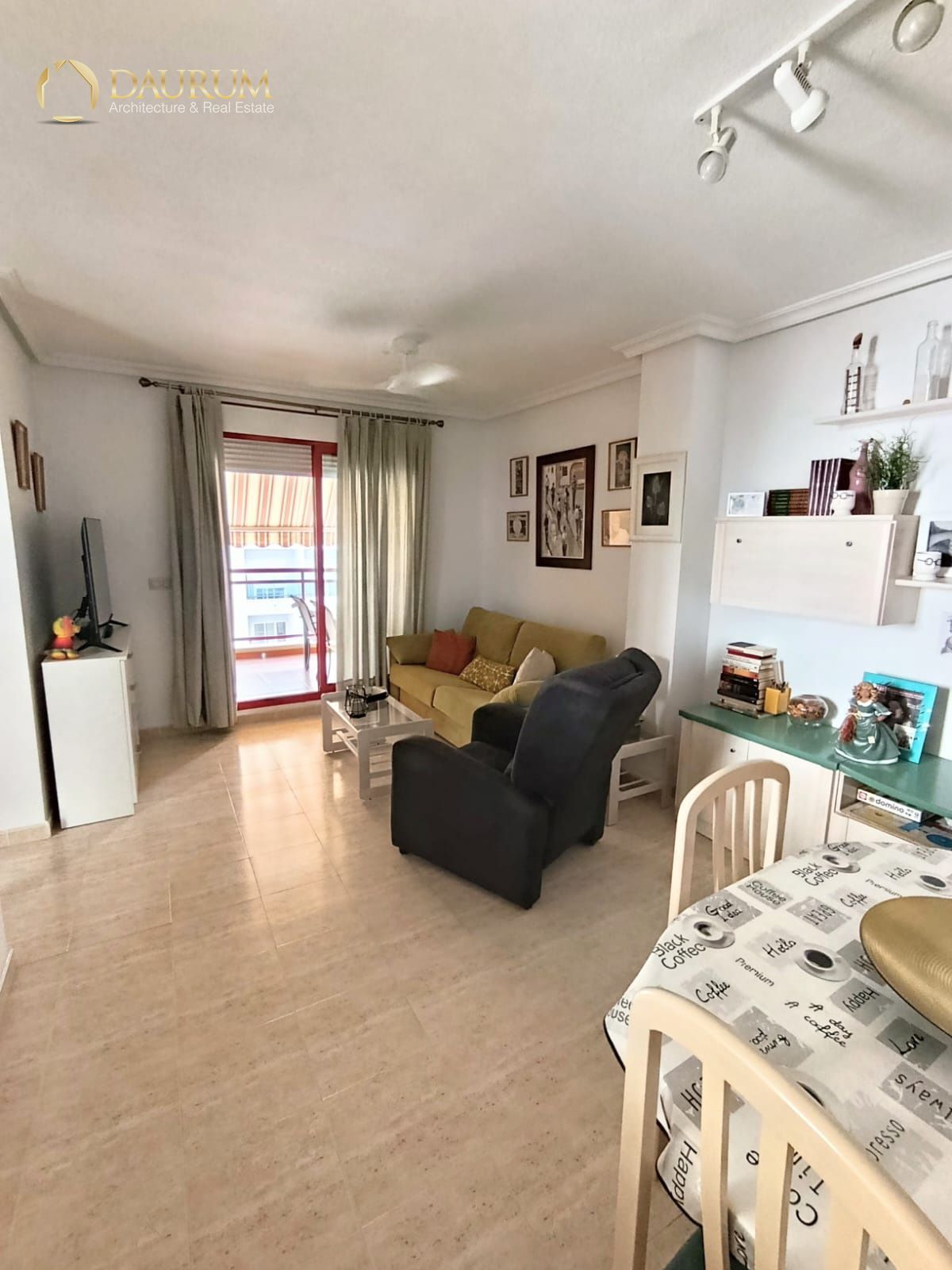 Sala d'estar de Pis en venda en Villajoyosa / La Vila Joiosa amb Calefacció, Terrassa i Traster