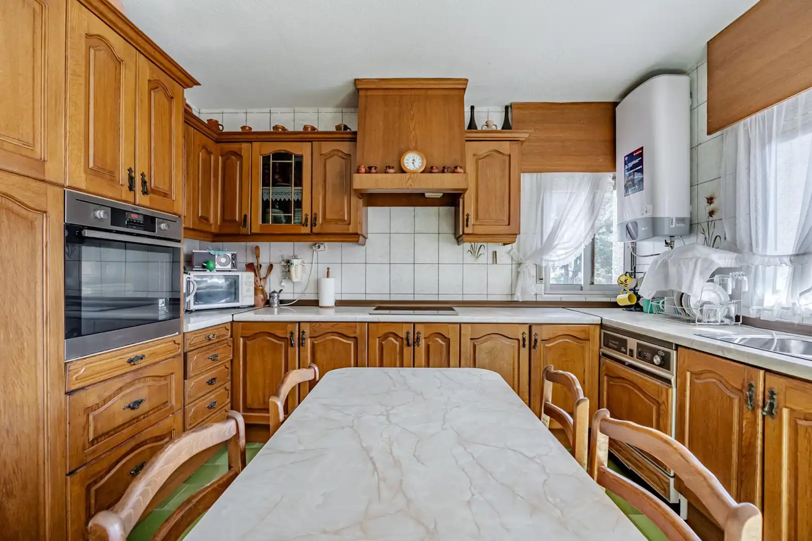 Cocina de Casa o chalet en venta en Tres Cantos con Calefacción, Jardín privado y Terraza