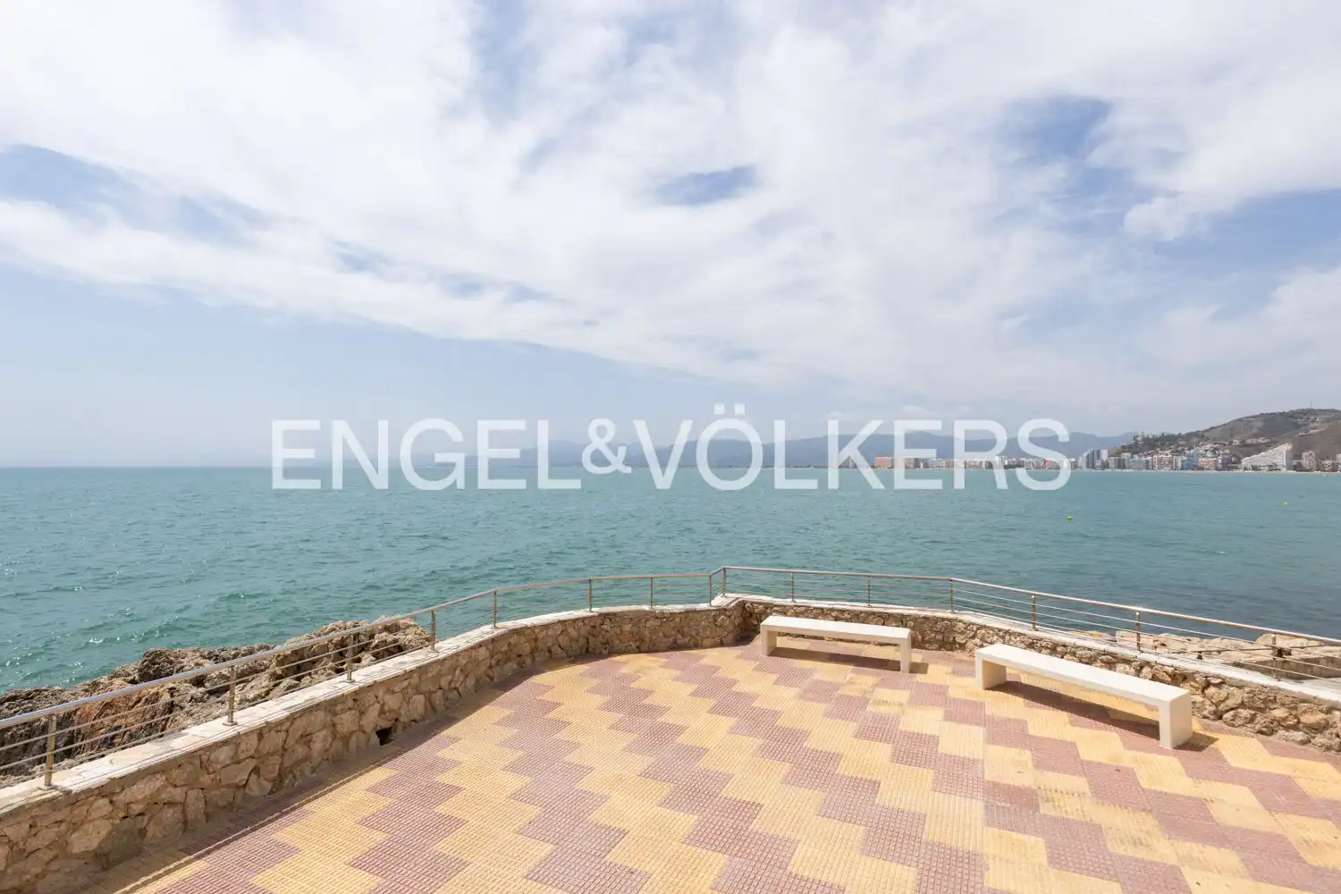 Terrace of Flat for rent in Cullera  with Heating, Furnished and Balcony