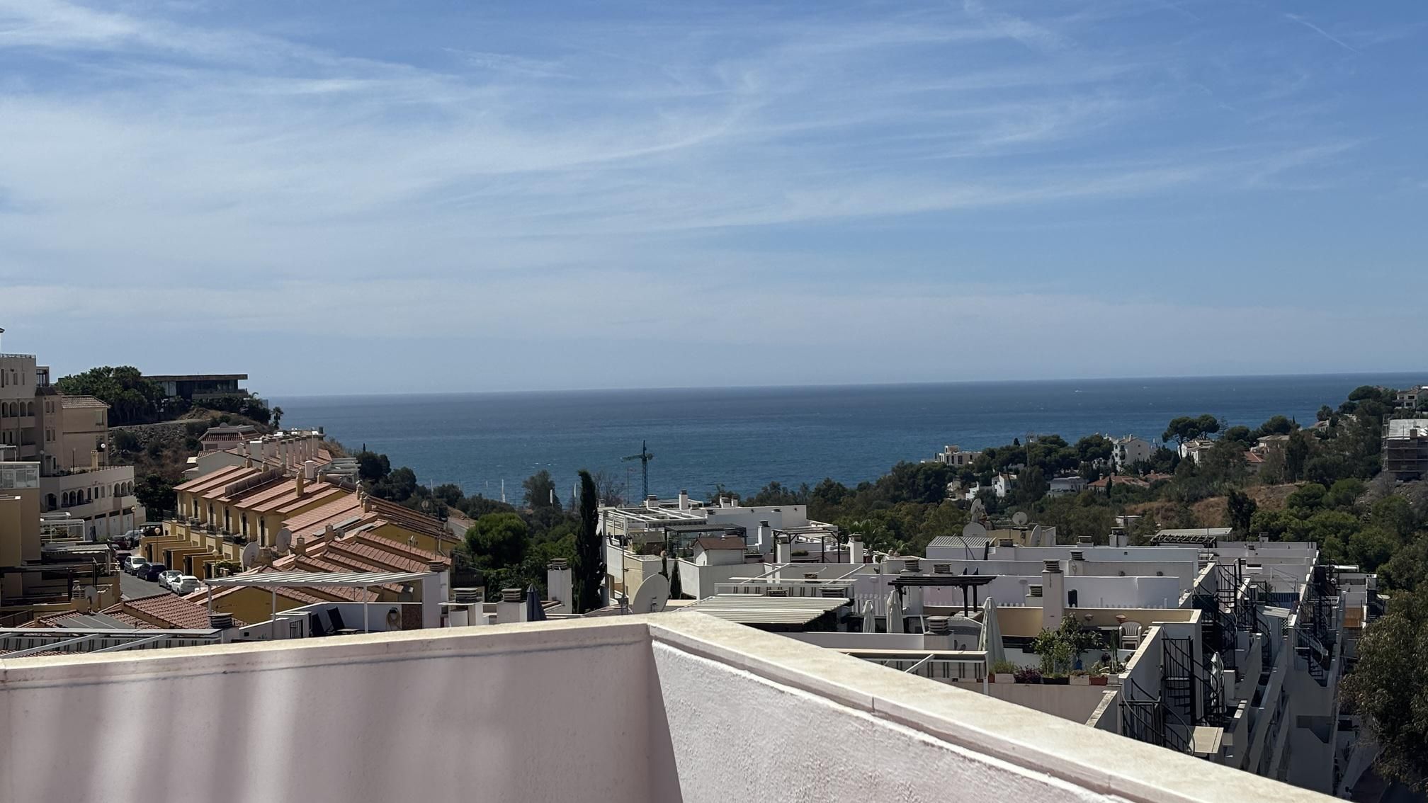 Exterior view of Attic for sale in Benalmádena  with Air Conditioner, Private garden and Terrace