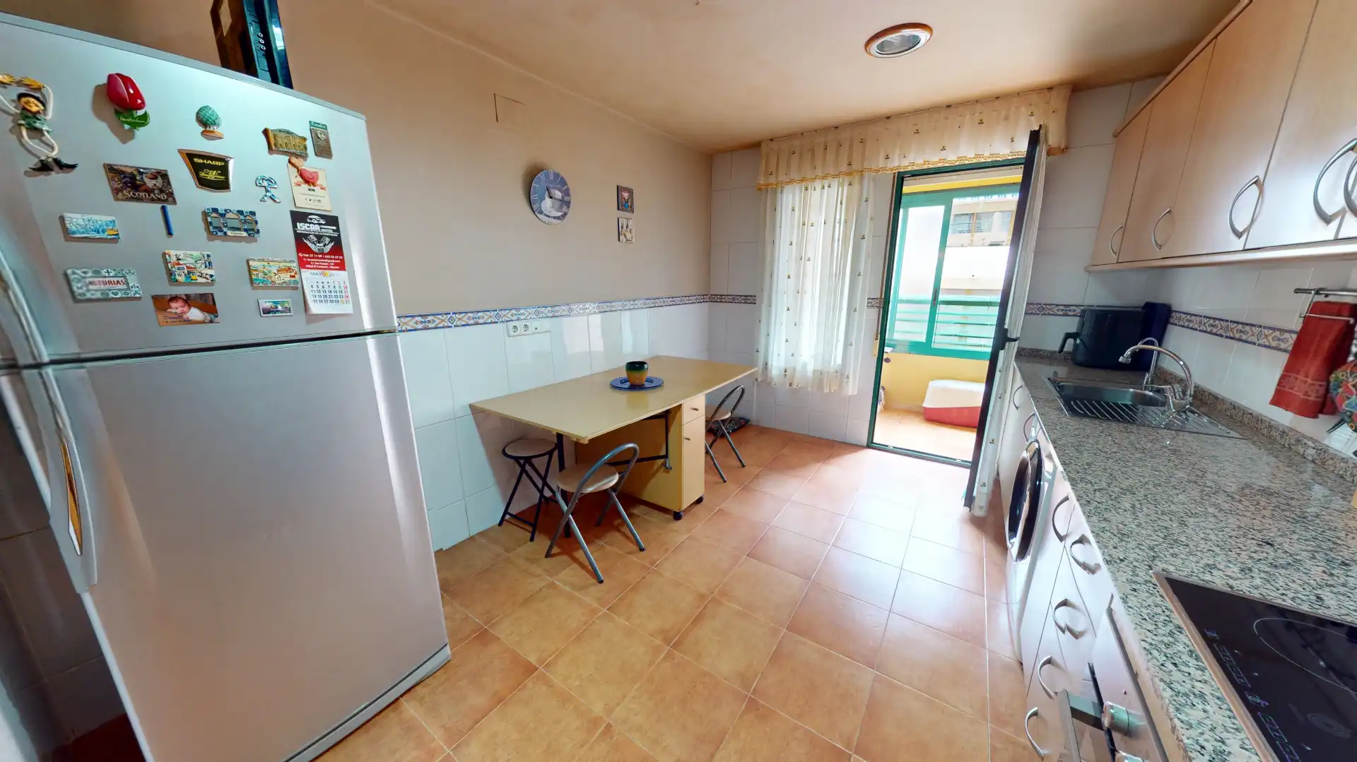 Kitchen of Flat for sale in El Campello  with Air Conditioner, Storage room and Furnished