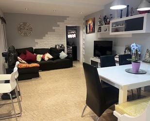 Living room of Flat for sale in Castelldefels  with Heating, Furnished and Oven