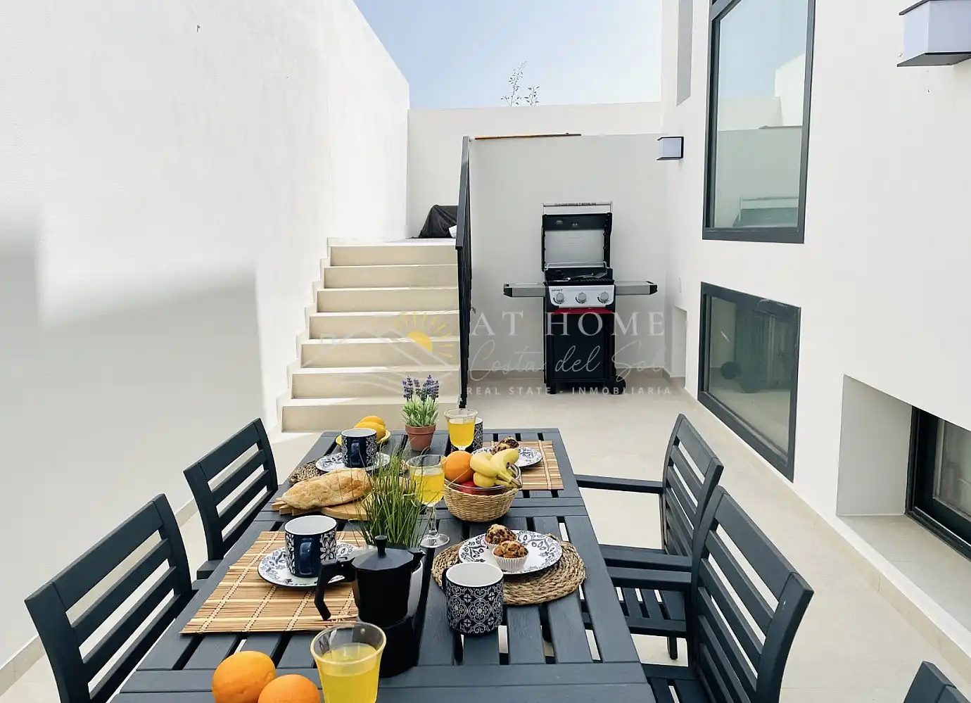 Terrassa de Casa o xalet de lloguer en Nerja amb Terrassa, Piscina i Forn