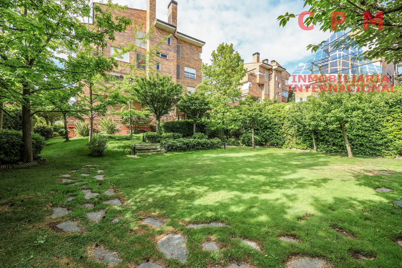 Garten von Wohnung zur Miete in Madrid mit Klimaanlage, Heizung und Parkett