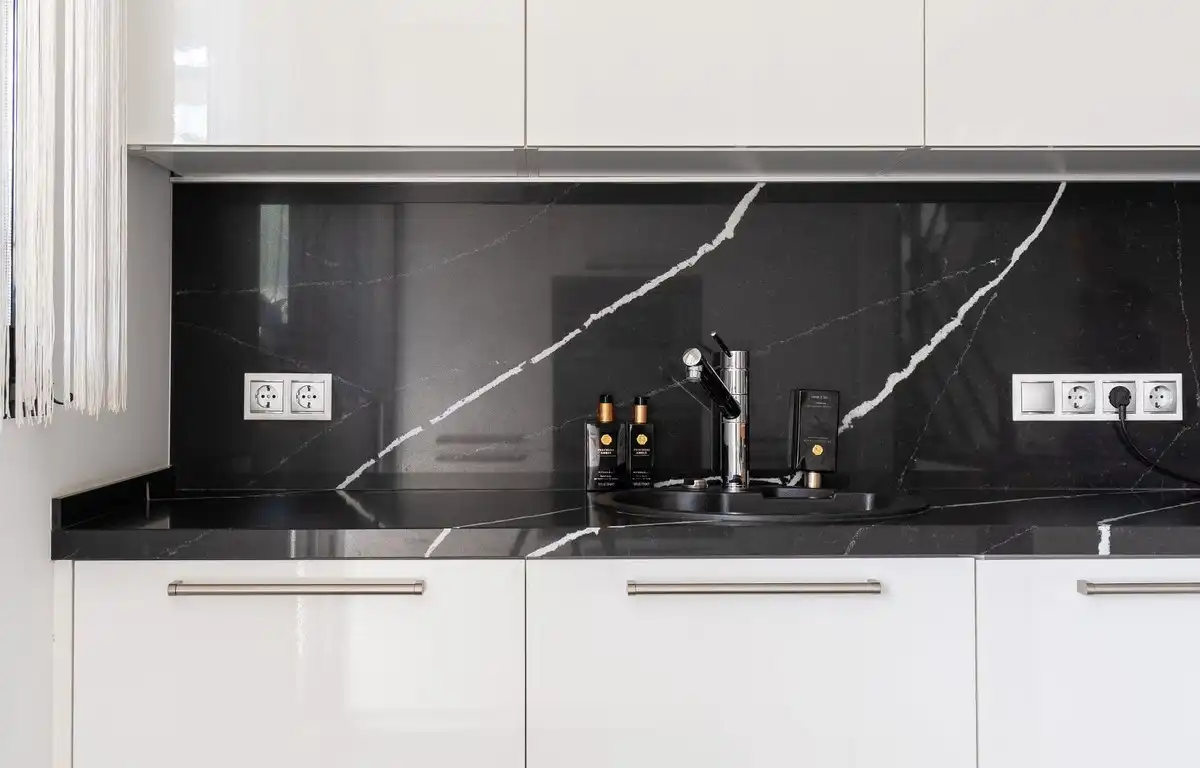Cocina de Casa adosada en venta en Estepona con Terraza y Piscina