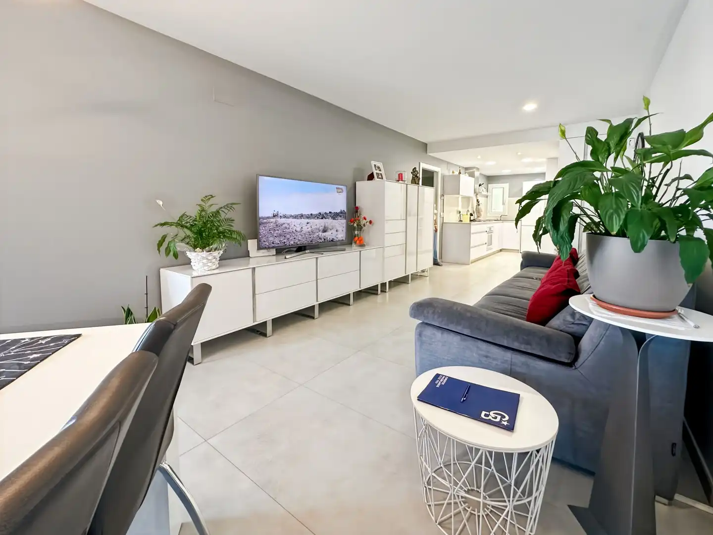 Sala d'estar de Dúplex en venda en L'Escala amb Aire condicionat, Calefacció i Terrassa