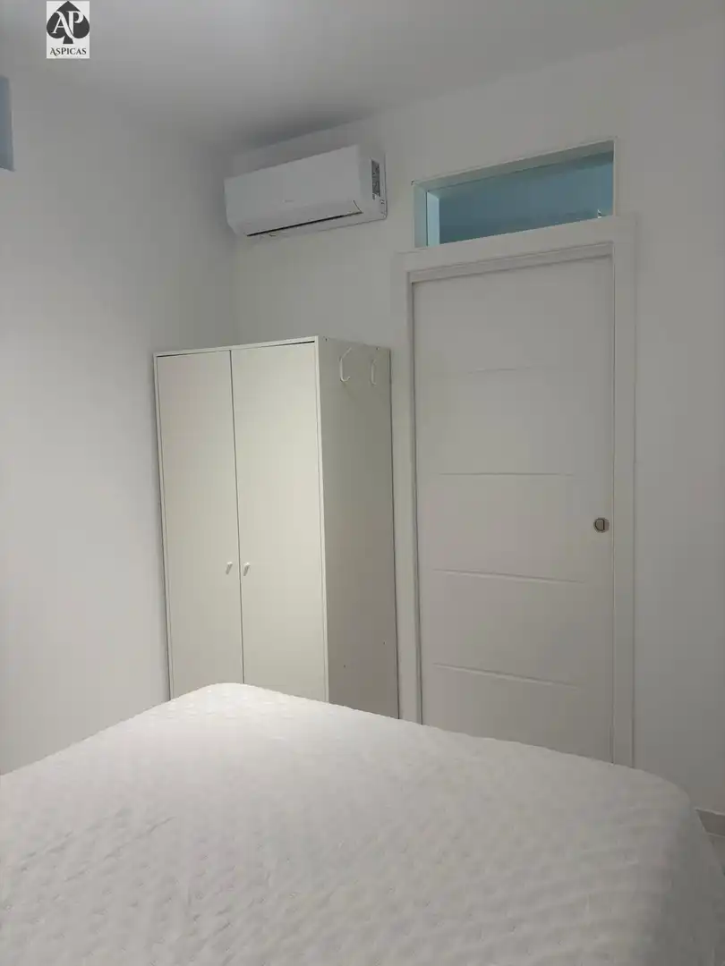 Schlafzimmer von Wohnung zur Miete in San Bartolomé de Tirajana mit Klimaanlage, Privatgarten und Terrasse