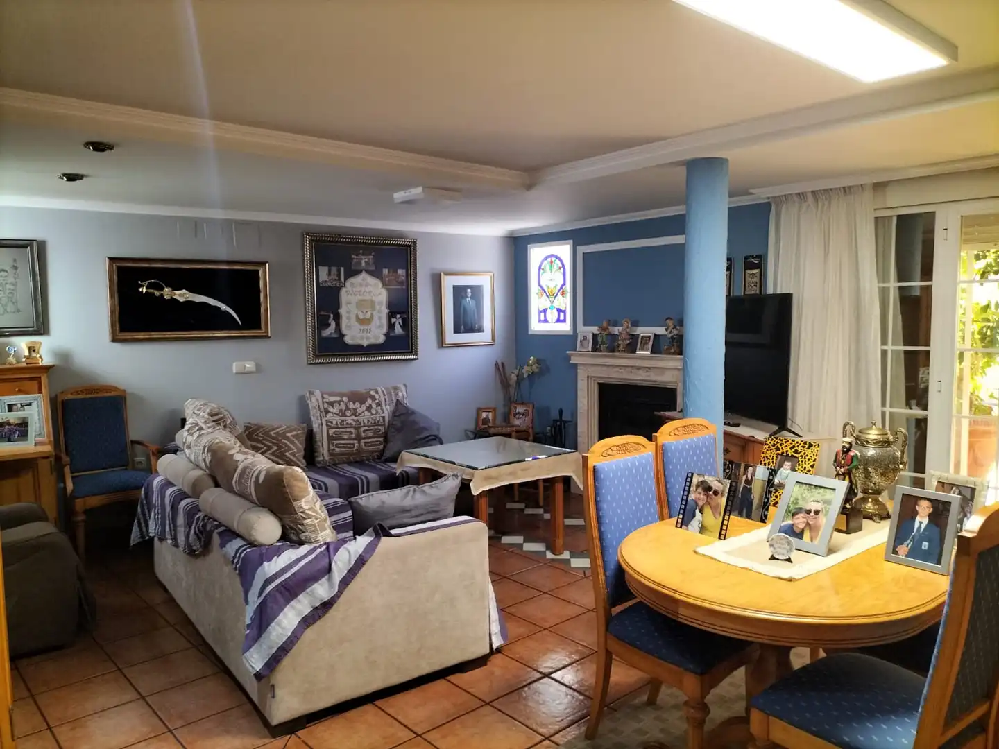 Sala de estar de Dúplex en venta en Villena con Aire acondicionado, Calefacción y Terraza