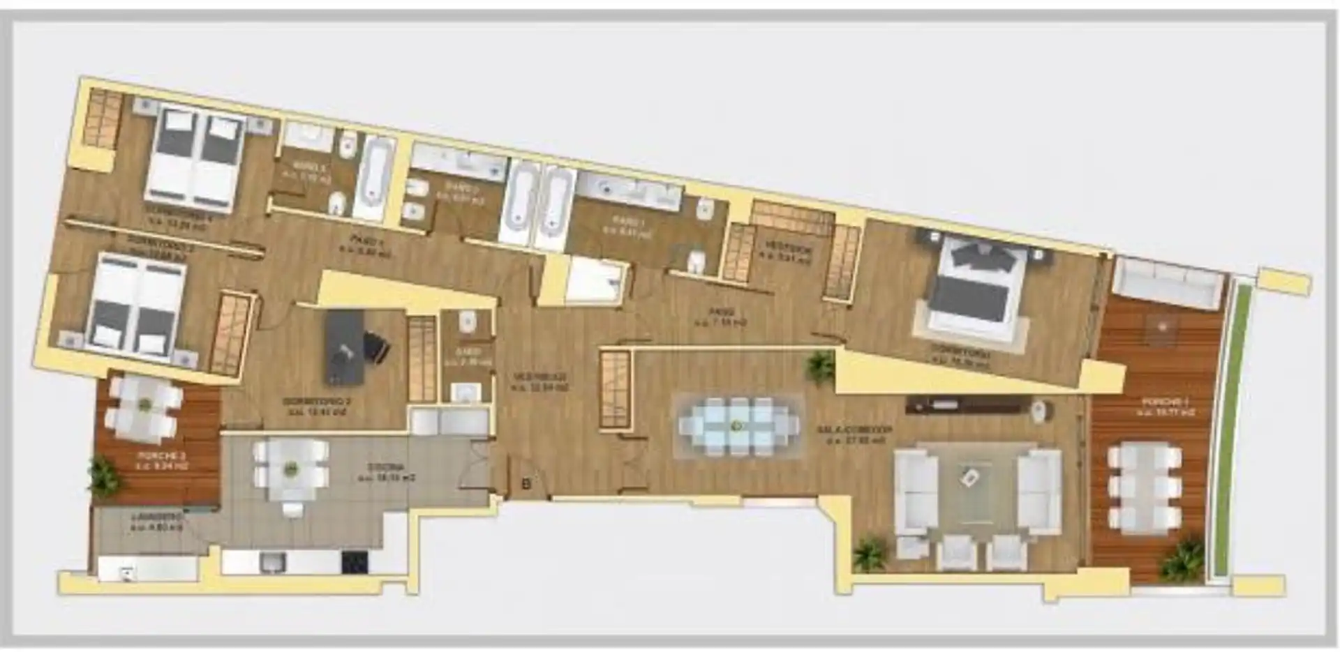 Appartement compact avec terrasse à louer à Platja de Palma, imagen 19