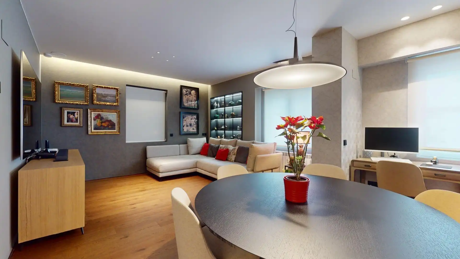 Living room of Flat for sale in  Zaragoza Capital  with Air Conditioner and Heating