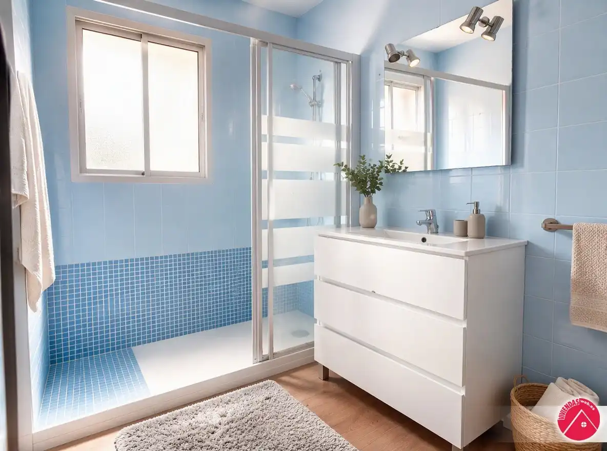 Baño de Ático en venta en Sevilla con Aire acondicionado, Terraza y Trastero