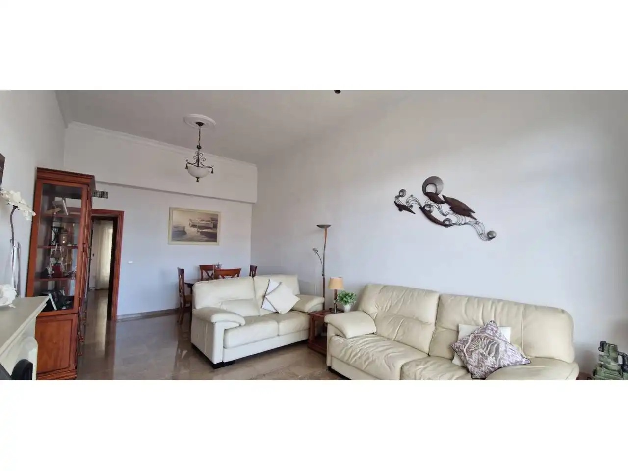 Sala de estar de Ático en venta en Benalmádena con Aire acondicionado, Calefacción y Terraza