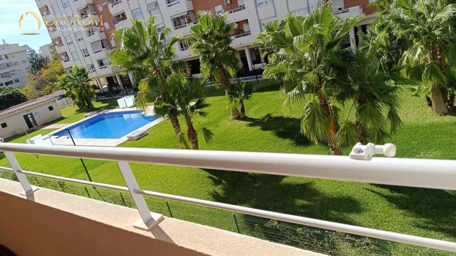Swimming pool of Flat for sale in Málaga  with Heating, Terrace and Storage room