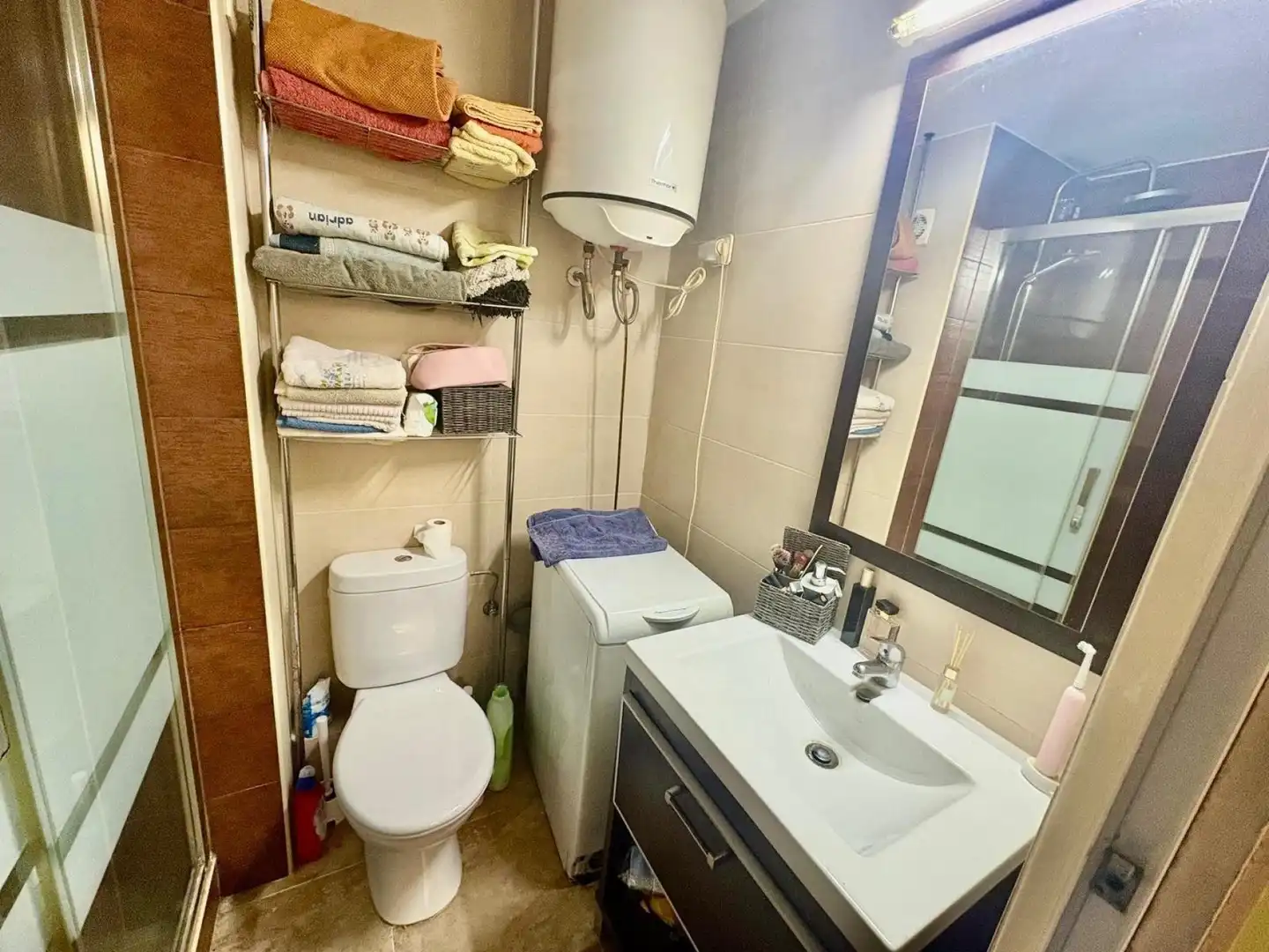 Bathroom of Apartments for sale in Lloret de Mar  with Heating, Balcony and Community pool