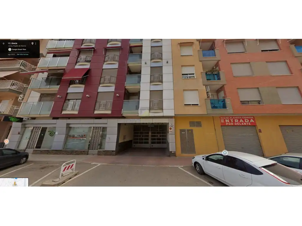 Vista exterior de Garaje en venta en Lorca
