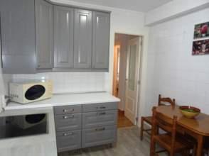 Kitchen of Flat to rent in Gijón   with Heating, Parquet flooring and Furnished