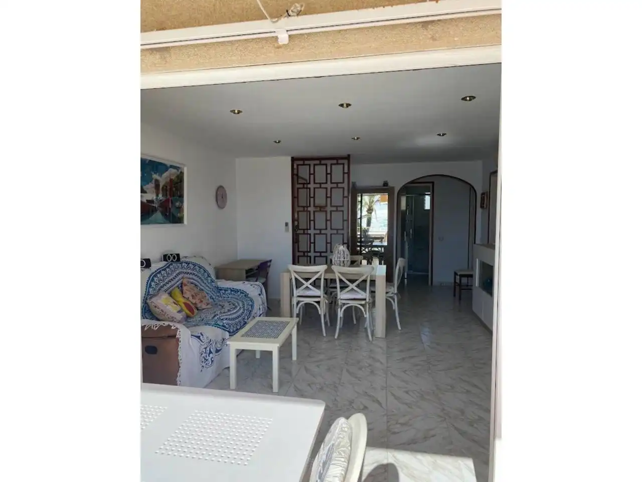 Comedor de Piso de alquiler en Vilanova i la Geltrú con Aire acondicionado, Calefacción y Terraza