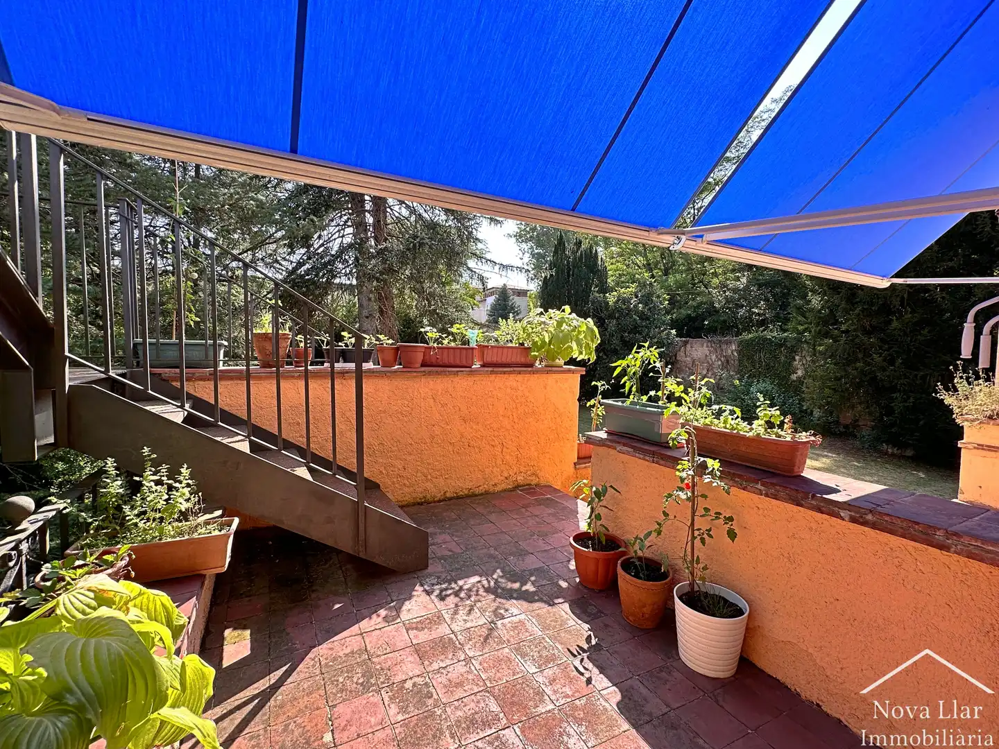Terrassa de Casa o xalet en venda en Ripoll amb Calefacció, Jardí privat i Parquet