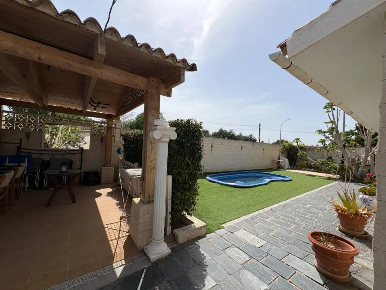 Piscina de Casa o chalet en venta en El Campello con Aire acondicionado, Jardín privado y Terraza