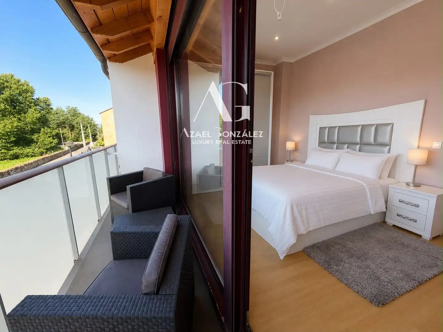Balcony of Detached homes for sale in Castañeda  with Heating, Terrace and Alarm
