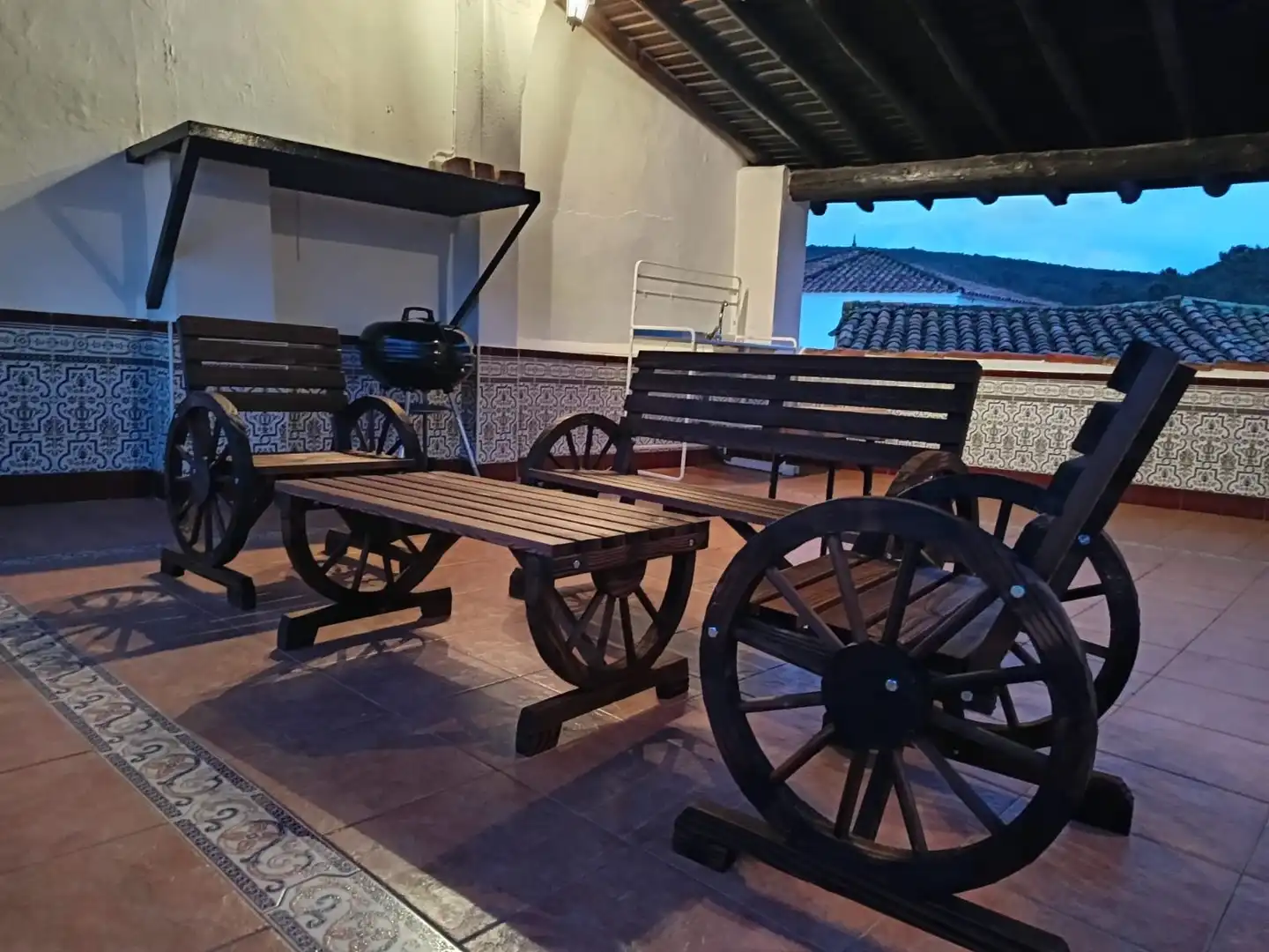 Terraza de Piso en venta en Valencia de Alcántara con Aire acondicionado, Terraza y Amueblado